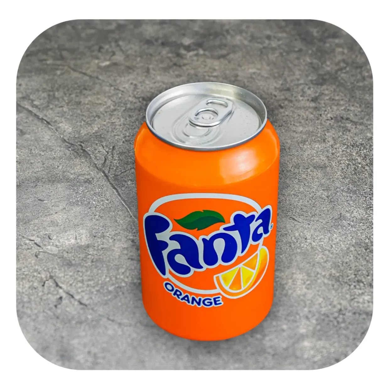 نوشابه قوطی 330 زرد فانتا