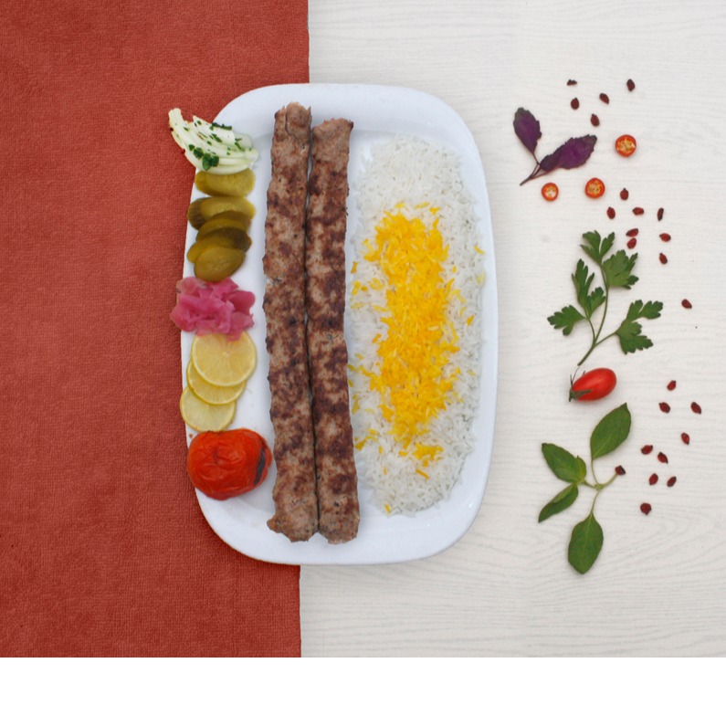 چلو کوبیده مخصوص